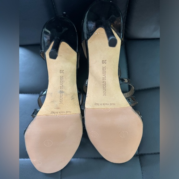 Manolo Blahnik heels like new black size 39 - Picture 4 of 5